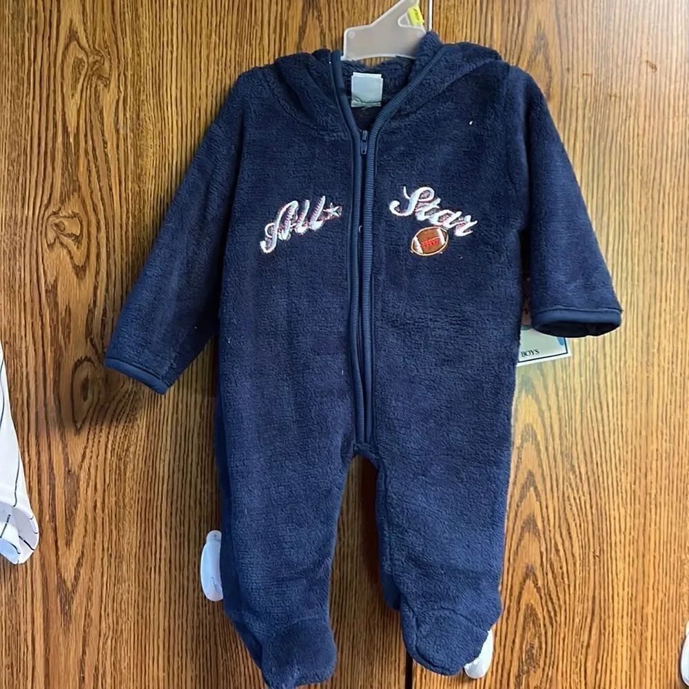 🔥5/20🔥 Coney Isle Fleece Jumper Sz 3/6M NWT